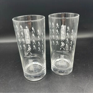 Johnnie Walker White Highball Cocktail Glass Collection Set of 2